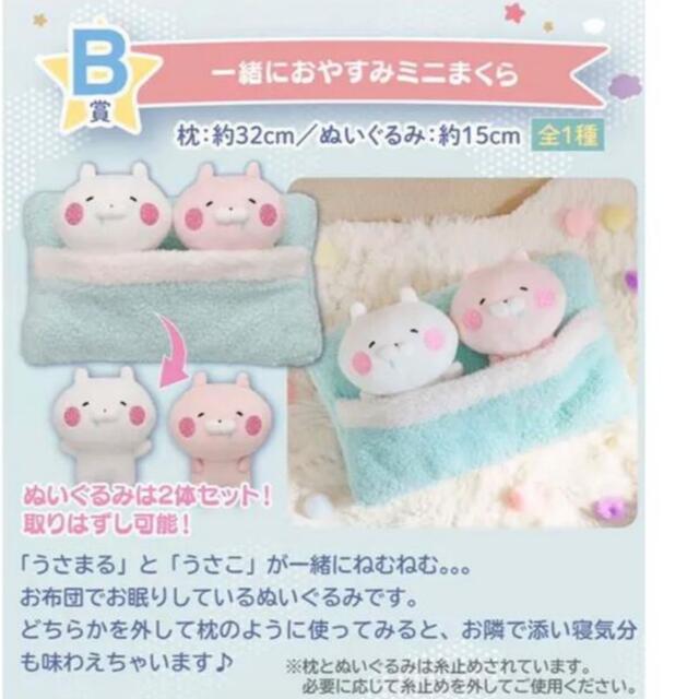 うさまる一番くじ　Ｂ賞 エンタメ/ホビーのおもちゃ/ぬいぐるみ(キャラクターグッズ)の商品写真