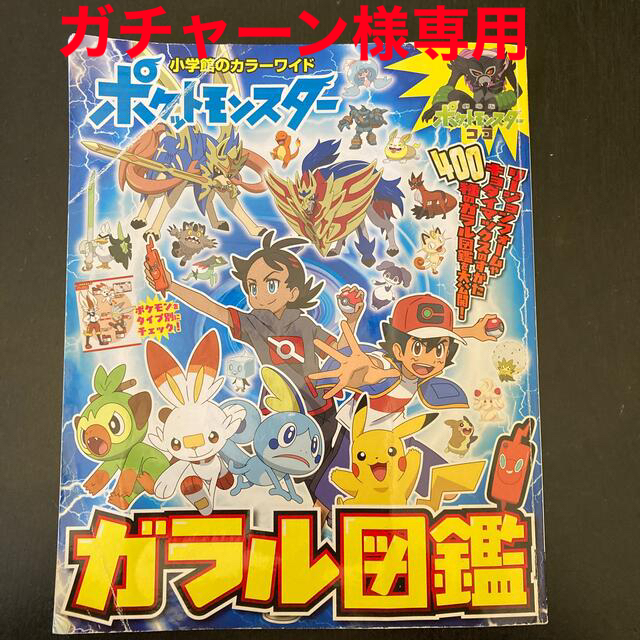 ポケモン(ポケモン)のポケットモンスターガラル図鑑 エンタメ/ホビーの本(アート/エンタメ)の商品写真