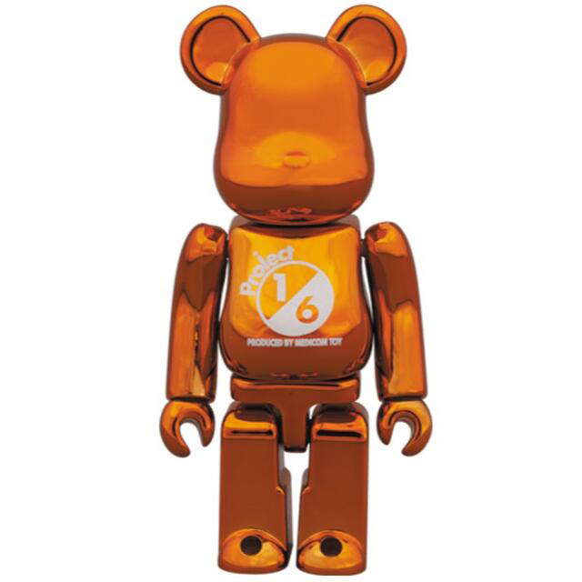 MEDICOM TOY(メディコムトイ)の【激レア】BE@RBRICK  series26 ノベルティ！！　オレンジメッキ エンタメ/ホビーのフィギュア(その他)の商品写真