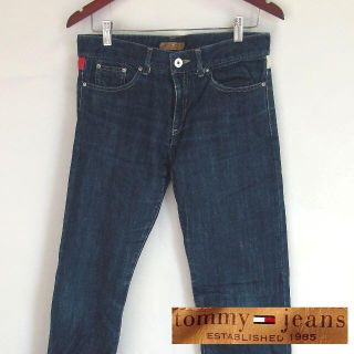 トミー(TOMMY)の【TOMMY JEANS】 美品 トミージーンズ ブルー 綿100% 日本製 M(デニム/ジーンズ)