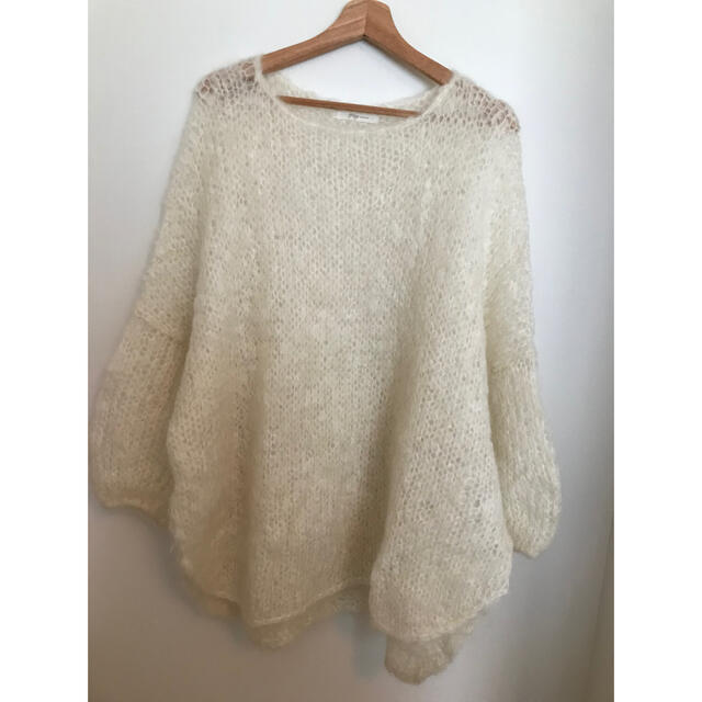 Plage(プラージュ)の Plage イタリアヤーン HANDKNIT モヘヤ レディースのトップス(ニット/セーター)の商品写真