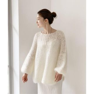 Plage - Plage イタリアヤーン HANDKNIT モヘヤの通販 by Jessica ...