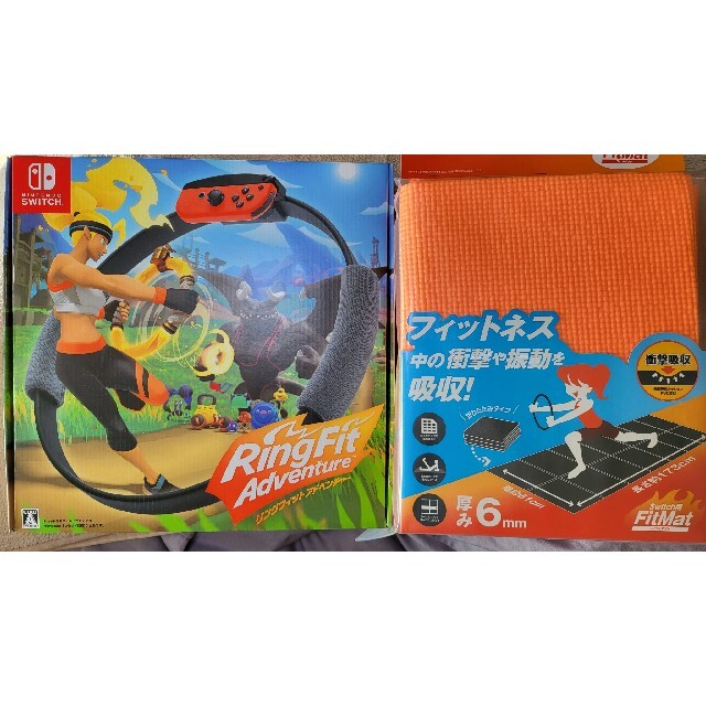 Nintendo Switch(ニンテンドースイッチ)のリングフィット アドベンチャー Switch エンタメ/ホビーのゲームソフト/ゲーム機本体(家庭用ゲームソフト)の商品写真