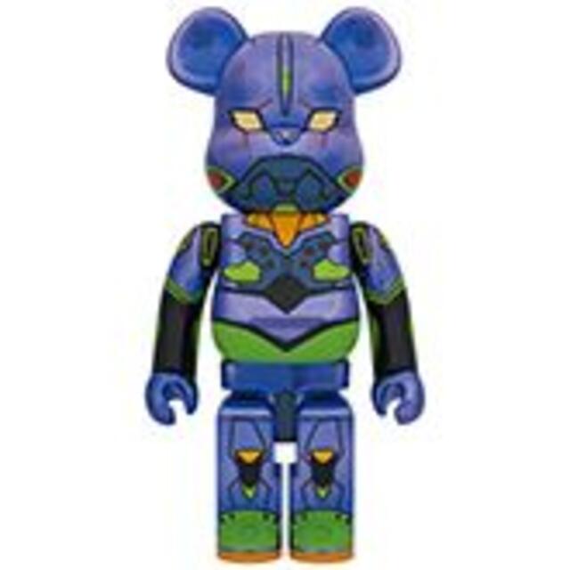 本物【新品】 1000％ BE@RBRICK エヴァンゲリオン初号機 CHROM