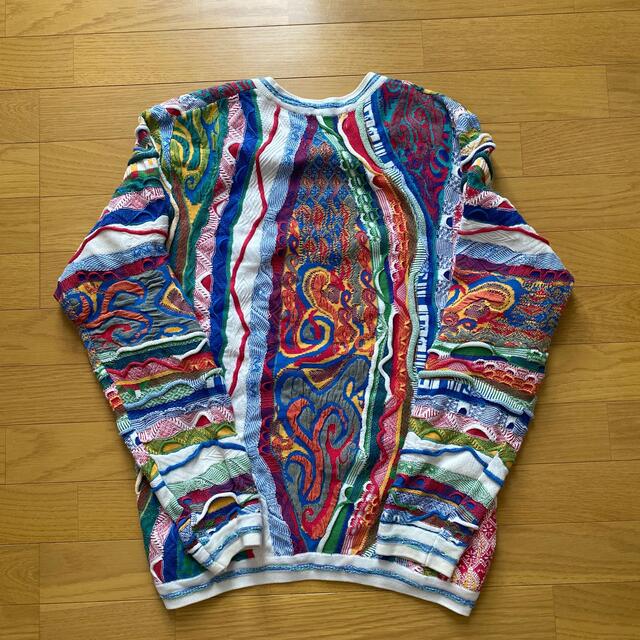 COOGI(クージー)のcoogi クージー　ニット　マルチカラー メンズのトップス(ニット/セーター)の商品写真