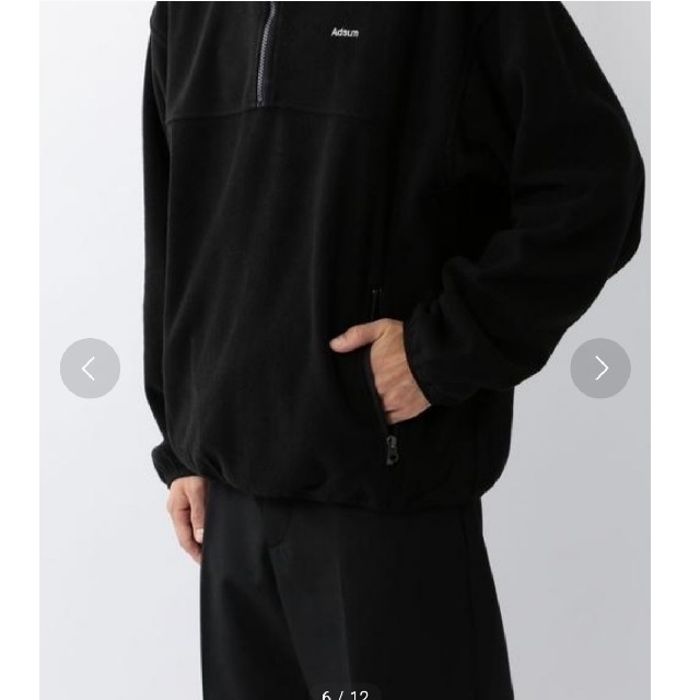 steven alan(スティーブンアラン)の<Adsum> POPOVER  FLEECE/フリース/ジャケット メンズのジャケット/アウター(ブルゾン)の商品写真