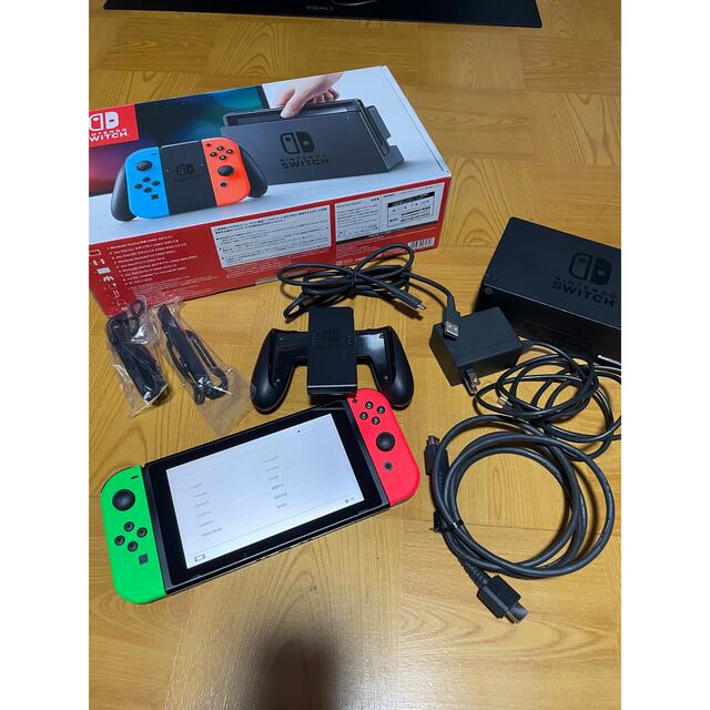 Nintendo Switch 本体 Joy-Con付き中古品 動作確認済 - 0