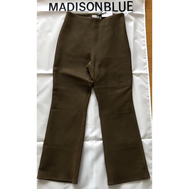 マディソンブルー2020FW leatherクロップド パンツ00 | www