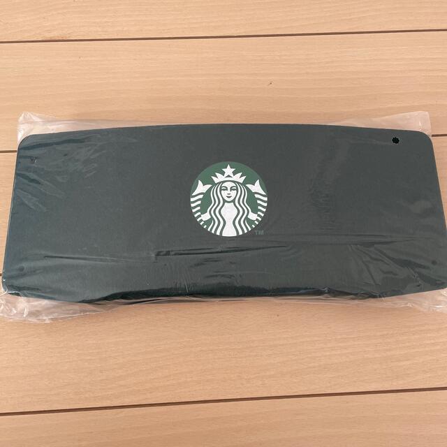 Starbucks Coffee(スターバックスコーヒー)のスターバックス　ケーキフォーク&ちりめんクロスセット インテリア/住まい/日用品のキッチン/食器(カトラリー/箸)の商品写真