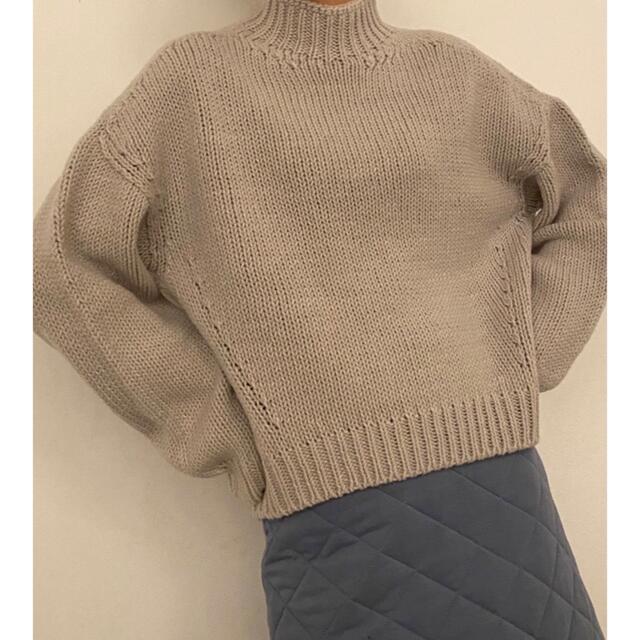 LE CIEL BLEU(ルシェルブルー)の【新品未使用】ルシェルブルー Color Low Gauge Knit Tops レディースのトップス(ニット/セーター)の商品写真