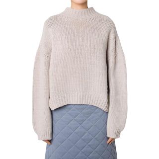 ルシェルブルー(LE CIEL BLEU)の【新品未使用】ルシェルブルー Color Low Gauge Knit Tops(ニット/セーター)