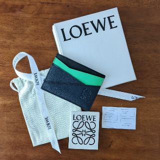 ロエベ(LOEWE)の【新品/未使用】LOEWE PUZZLE PLAIN CARD HOLDER(名刺入れ/定期入れ)