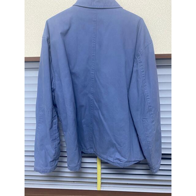 STUSSY(ステューシー)のステューシー　カバーオール　ブルー　XL メンズのジャケット/アウター(カバーオール)の商品写真