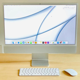 マック(Mac (Apple))のimac 24インチ(デスクトップ型PC)