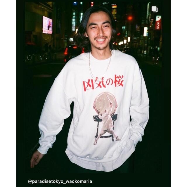 22ss WACKOMARIA 凶気の桜 CREW NACK SWEAT | フリマアプリ ラクマ