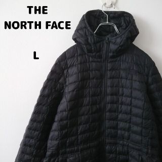 ザノースフェイス(THE NORTH FACE)の【ノースフェイス】ワンポイント刺繍ロゴ☆中綿ロングナイロンジャケット US規格(ナイロンジャケット)