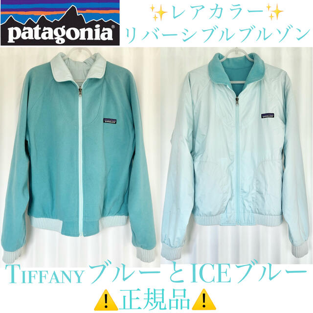 ⚠️希少正規品⚠️✨USED✨Patagonia フリースリバーシブルブルゾン