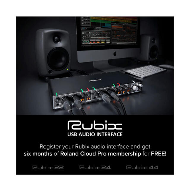 Roland USB Audio Interface Rubix22 ローランド 2