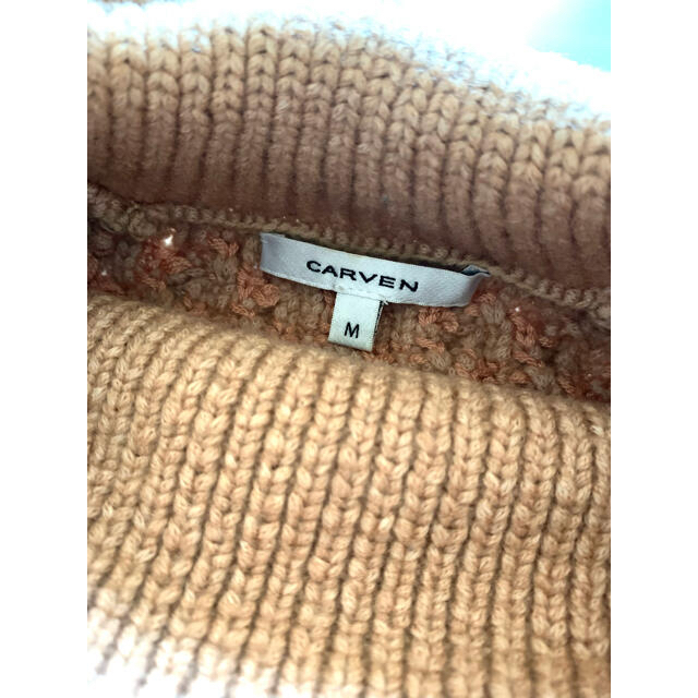 CARVEN(カルヴェン)のCARVEN タートルネック ケーブルニット(セーター) レディースのトップス(ニット/セーター)の商品写真