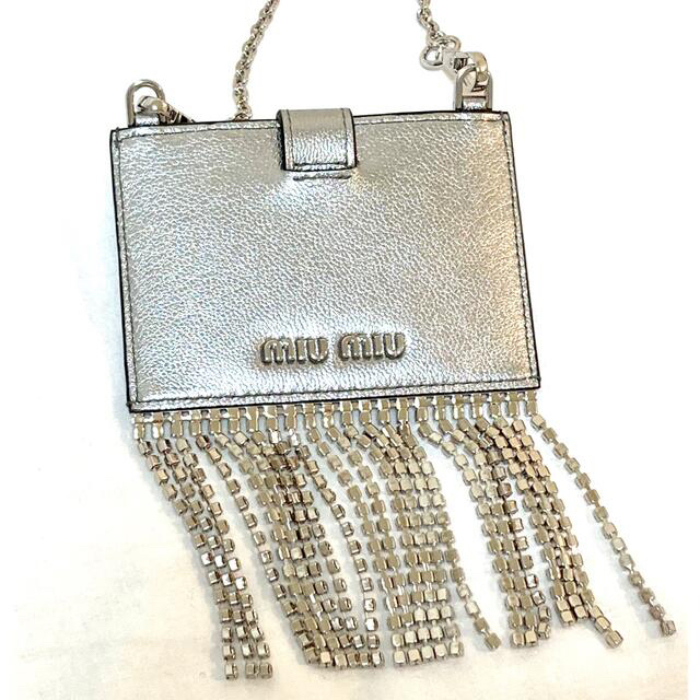 miumiu - 新品⭐︎MIU MIU ミュウミュウ ショルダーストラップ付