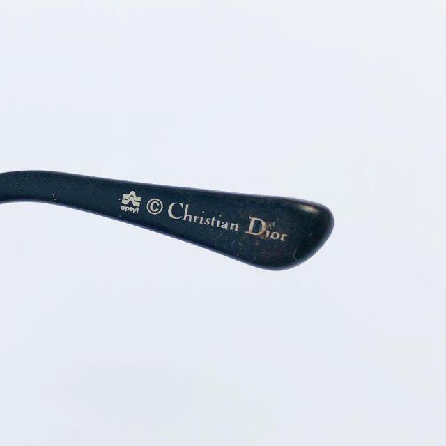 Christian Dior(クリスチャンディオール)のDior クリスチャンディオール　メガネ　フレーム　眼鏡　CD ロゴ　金具　小物 レディースのファッション小物(サングラス/メガネ)の商品写真