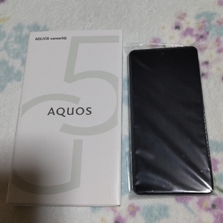 SHARP - J.COM版 AQUOS sense5G ブラック 64GBの通販 by daz2's shop ...