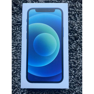 アイフォーン(iPhone)の【新品未使用】iPhone12 mini 64GB BLUE 本体 SIMフリー(スマートフォン本体)