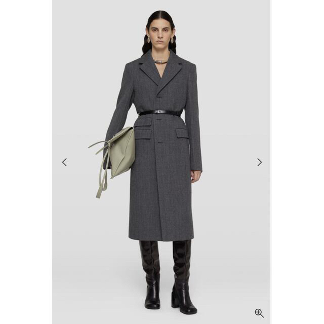 Jil Sander(ジルサンダー)のJIL SANDER  テーラードコート アウター レディースのジャケット/アウター(ロングコート)の商品写真