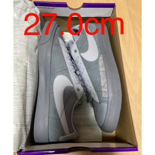 ナイキ(NIKE)のFPAR × Nike SB Blazer Low Cool Grey 27cm(スニーカー)