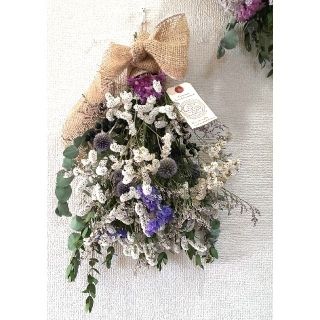 【Sale】。°ஐ*°♥新春おもてなし🌼大人クールで大きなスワッグ♥。°ஐ*(ドライフラワー)