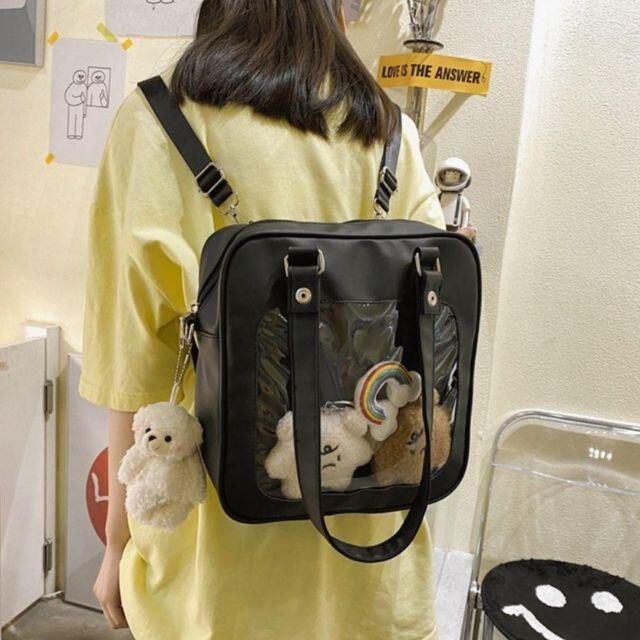 つやあり 痛バッグ リュック ショルダー 推し活 オタ活 クリアポケット 韓国 - 通販 - tvitajai.com.br