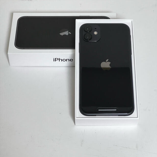 iPhone 11 128GB ブラック 黒 未使用 - スマートフォン本体