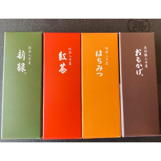 とらや　羊羹4本セット 食品/飲料/酒の食品(菓子/デザート)の商品写真