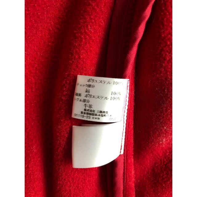 BURBERRY(バーバリー)のバーバリー　ダッフルコート　90 赤 キッズ/ベビー/マタニティのキッズ服女の子用(90cm~)(コート)の商品写真