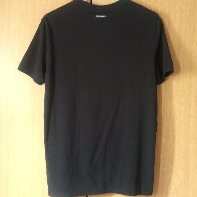 DOLCE&GABBANA(ドルチェアンドガッバーナ)のDolce&Gabbana 黒 無地 ブランドTシャツ ドルチェ＆ガッバーナ メンズのトップス(Tシャツ/カットソー(半袖/袖なし))の商品写真