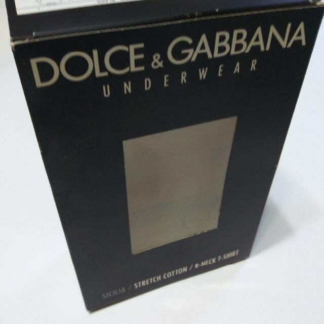 DOLCE&GABBANA(ドルチェアンドガッバーナ)のDolce&Gabbana 黒 無地 ブランドTシャツ ドルチェ＆ガッバーナ メンズのトップス(Tシャツ/カットソー(半袖/袖なし))の商品写真