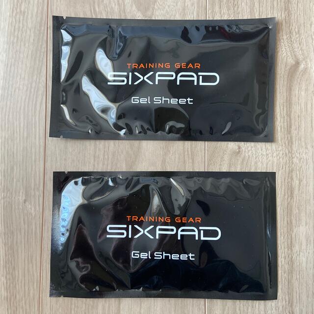 SIXPAD(シックスパッド)のSIXPAD シックスパッド　レッグベルト　高電導ジェルシート　純正品　2セット スポーツ/アウトドアのトレーニング/エクササイズ(トレーニング用品)の商品写真