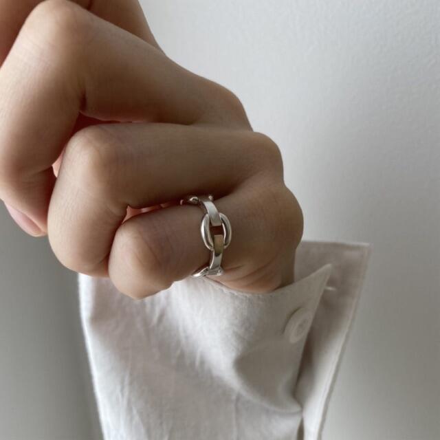 LORO VO ring 01(SQ chain ring) レディースのアクセサリー(リング(指輪))の商品写真