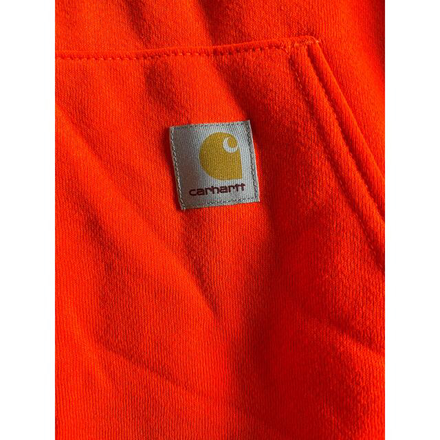 carhartt(カーハート)のCarHartt フーディ　パーカー　2XL オレンジ　カーハート メンズのトップス(パーカー)の商品写真