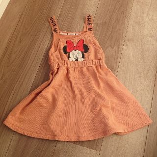 ザラキッズ(ZARA KIDS)のザラベビー　ミニーちゃん　ワンピース　92cm(ワンピース)