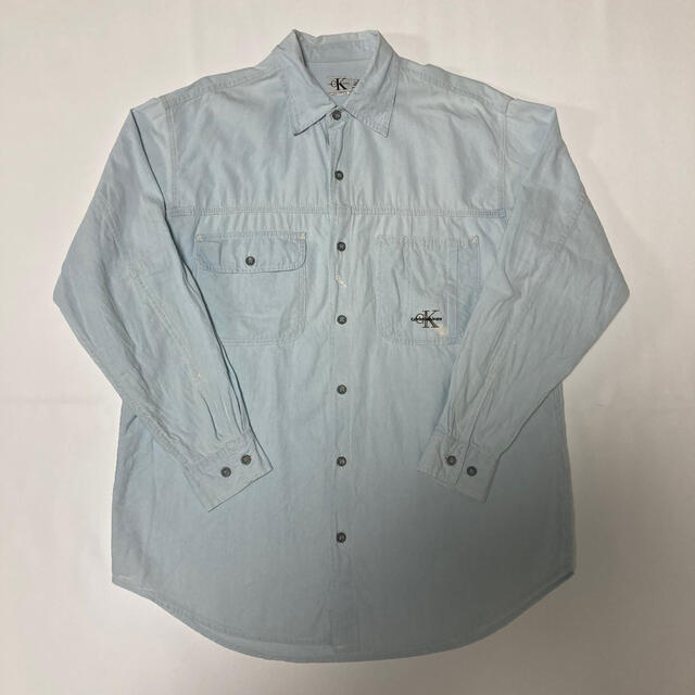Calvin Klein(カルバンクライン)の90年代　calvin klein  カルバンクライン　長袖シャツ メンズのトップス(シャツ)の商品写真