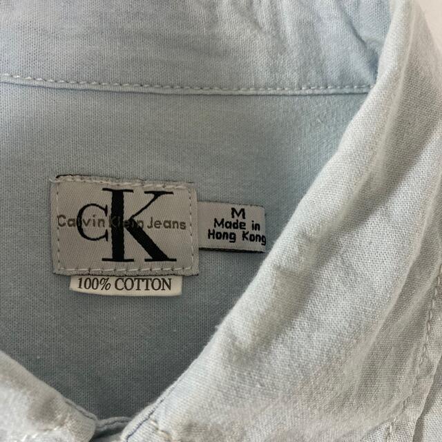 Calvin Klein(カルバンクライン)の90年代　calvin klein  カルバンクライン　長袖シャツ メンズのトップス(シャツ)の商品写真