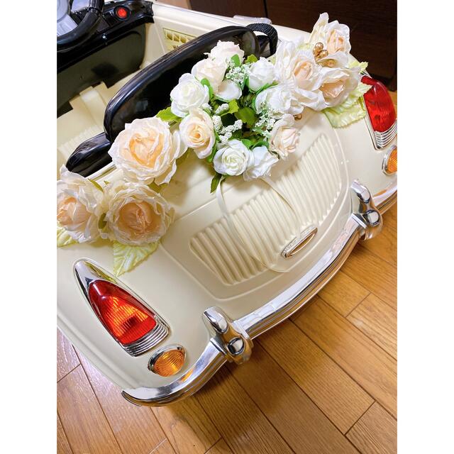 ラジコンカー　結婚式　リングガール