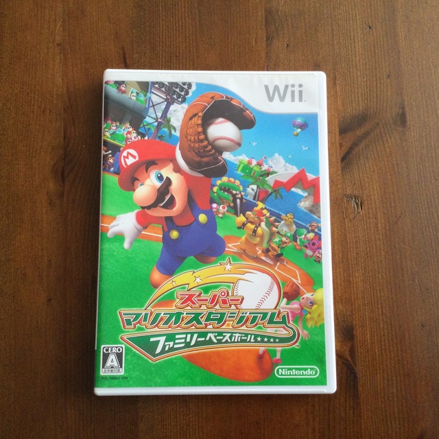 Wii(ウィー)のスーパーマリオスタジアムファミリーベースボール Wii エンタメ/ホビーのゲームソフト/ゲーム機本体(家庭用ゲームソフト)の商品写真