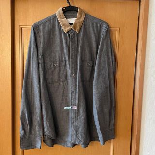 サカイ(sacai)のsacai  サカイ　シャンブレー素材　長袖シャツ  サイズ3  Lサイズ(シャツ)