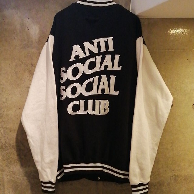 ANTI(アンチ)の【XXL 刺繍】Anti Social Social Clubスタジャン　GDC メンズのジャケット/アウター(スタジャン)の商品写真