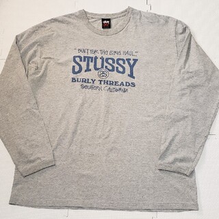 ステューシー(STUSSY)のSTUSSY ステューシー ロゴプリント 長袖Tシャツ(Tシャツ/カットソー(七分/長袖))