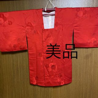 タカシマヤ(髙島屋)の[❤️高島屋　真っ赤な道行　美品❤️](着物)