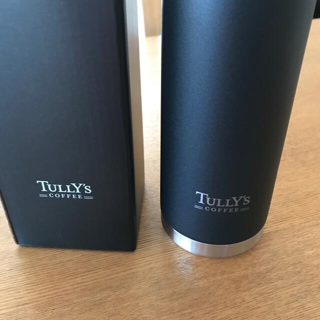 TULLY'S COFFEE(タリーズコーヒー)のタリーズコーヒーステンレスボトルブラック インテリア/住まい/日用品のキッチン/食器(容器)の商品写真