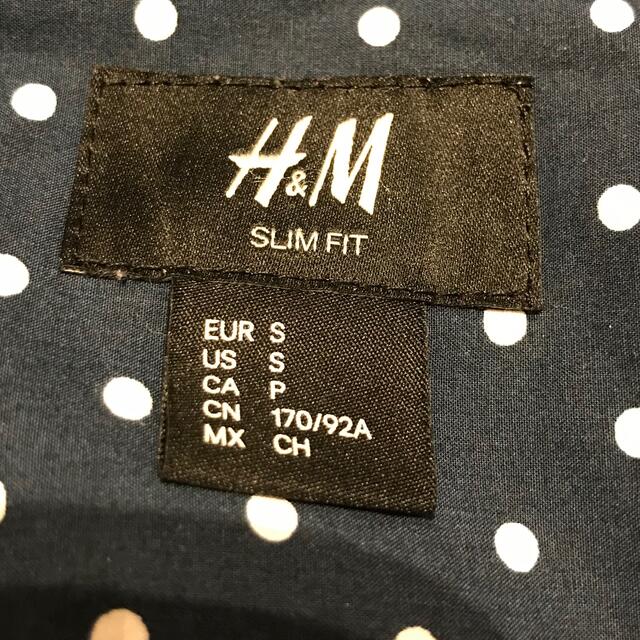 H&M(エイチアンドエム)のH&M ドット　シャツ メンズのトップス(シャツ)の商品写真